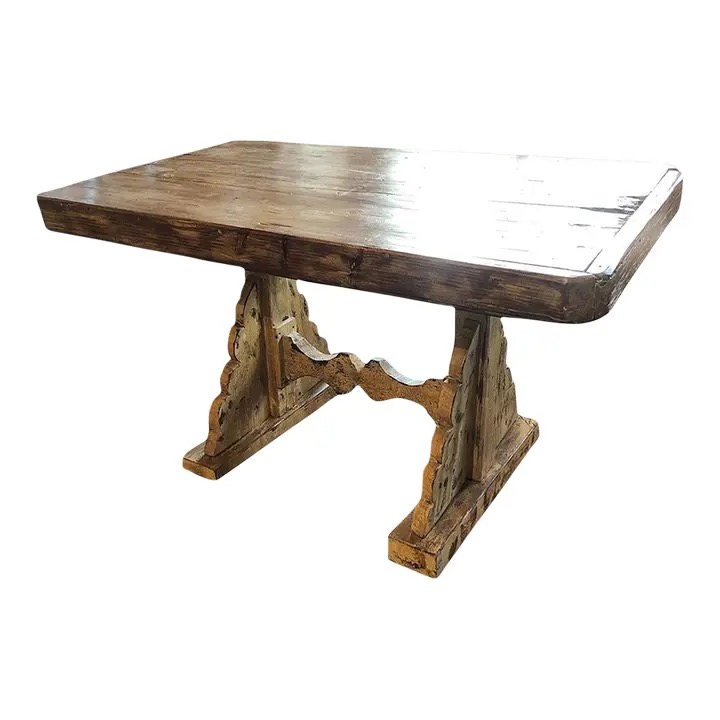 19th Century Rustic Farm Table⁠
⁠
chairish.com/product/510906…⁠
⁠
#bellafrenchantiques #rusticfarmtable #farmtable #antiquefarmtable #chicdecor #diningtable #rusticdiningtable  #foundandchairished #frenchinteriors #frenchdecor