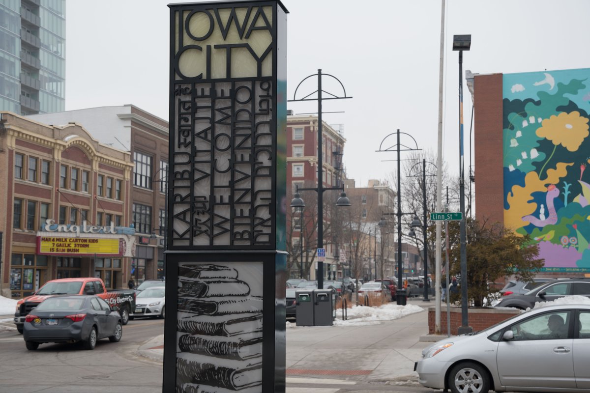 Iowa City has recently been named: 🫶 One of the most charming cities in the Midwest #4️⃣ Best College Town in America