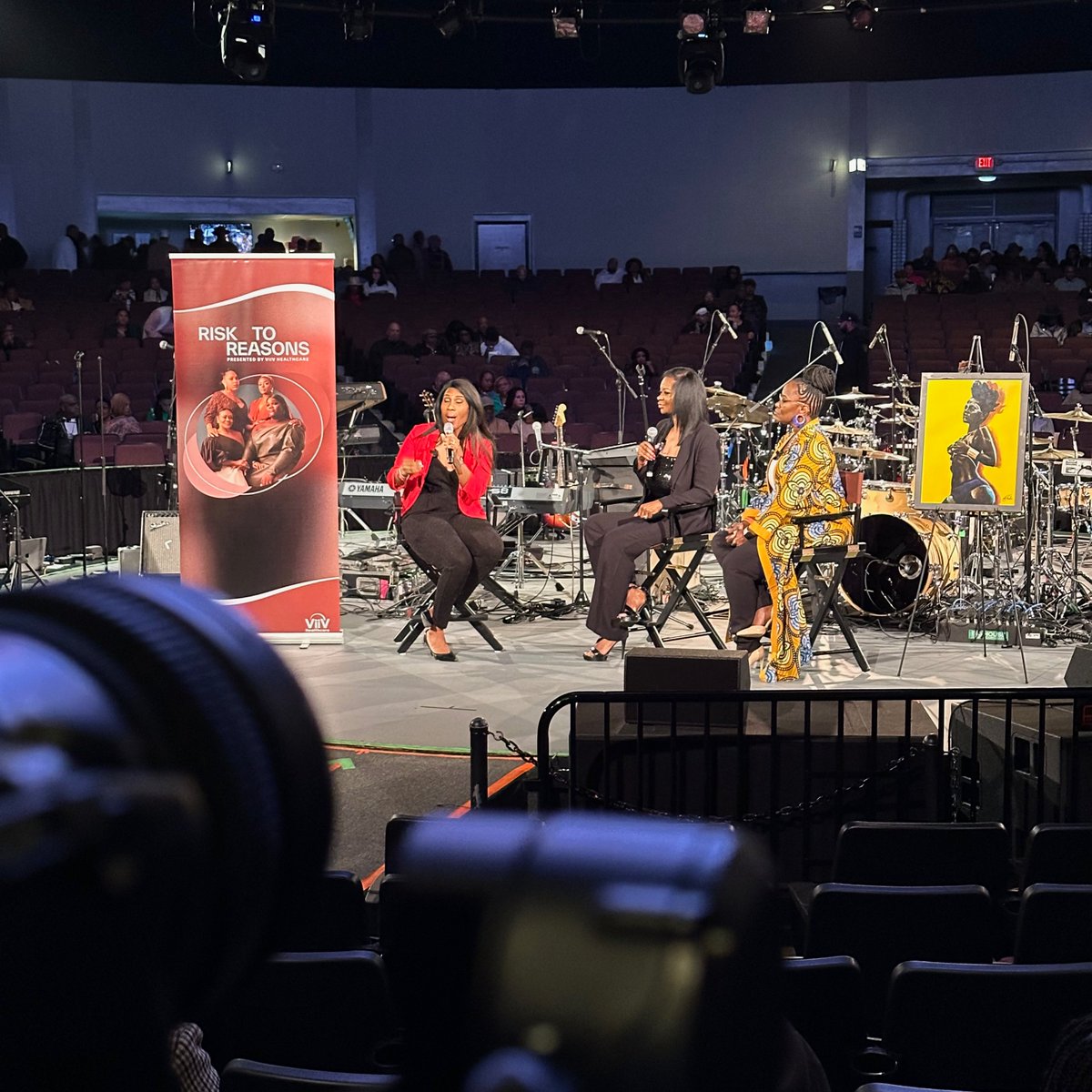 michael_savp's tweet photo. BTS from a recent trip to Houston! 🎥 We went out to the Kem &amp; Chante concert at the Arena Theatre to cover an appearance from ViiV Healthcare- the main sponsor for the event 🔥 

#sanantoniovideoproductions #sanantoniovideographer https://t.co/HNgquEFeId