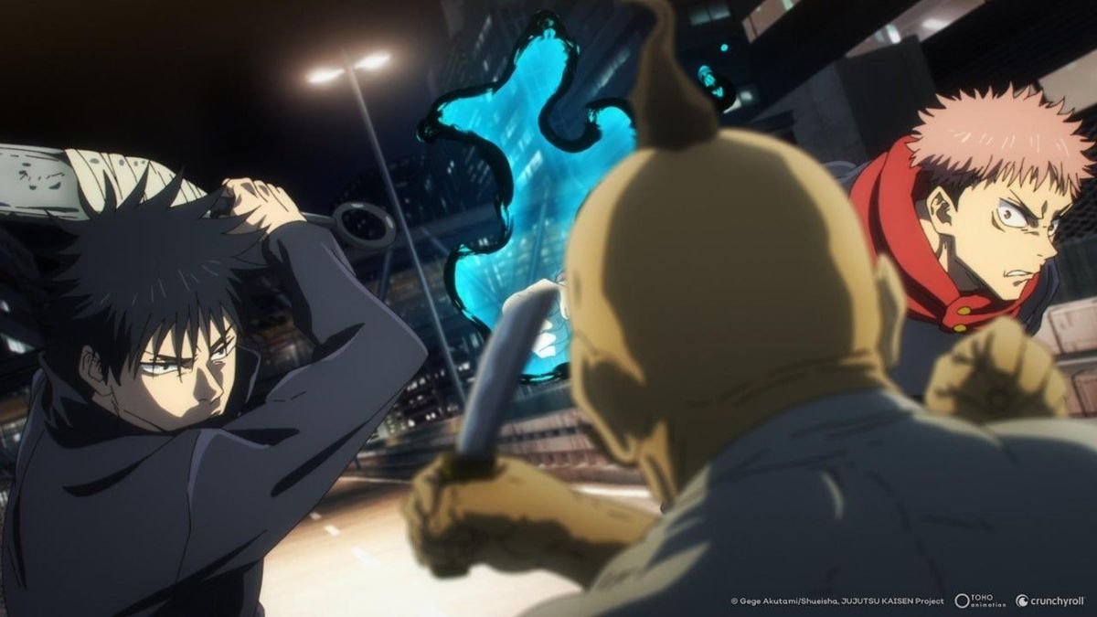 IGN's tweet photo. Jujutsu Kaisen offers plenty of spectacle, but little else during the Shibuya Incident Arc.

Our review: https://t.co/OTtw74N7I2 https://t.co/5KYaDAOGzf