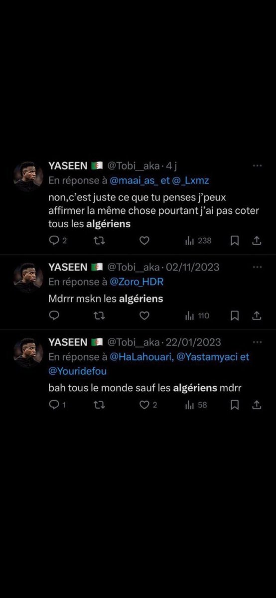 Goman713's tweet photo. @Crl_Johnson Les gars c'est un marocain 🇲🇦sous faux drapeau. Svp relayez ce commentaire et ne tombez pas dans le piège https://t.co/YH3i9GkfsF