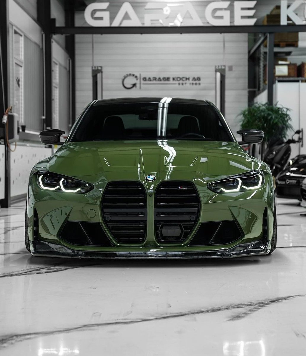 WorldWideCarsTM's tweet photo. Urban Green BMW G80 M3 😮‍💨 https://t.co/2DDOrbFTSu