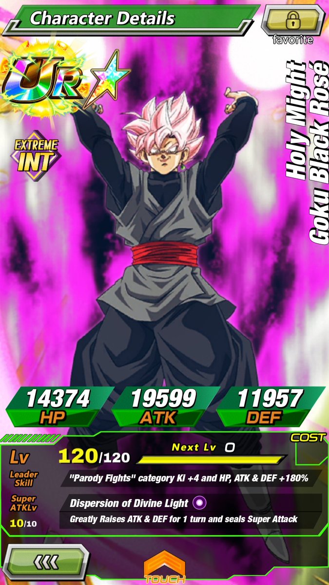 RVC_SVTN's tweet photo. [Holy Might]
Goku Black Rosé https://t.co/vaqehO2lUr