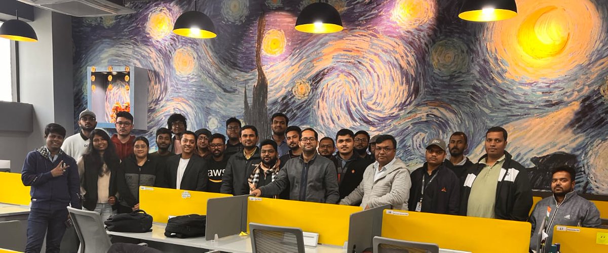 Rajdeep1311's tweet image. Great Speakers, Great learning experience and a Great Meet-up on my first day as the @AWSUGKol Volunteer. 

Hoping to be part in helping build this community stronger!!

#awsugkol