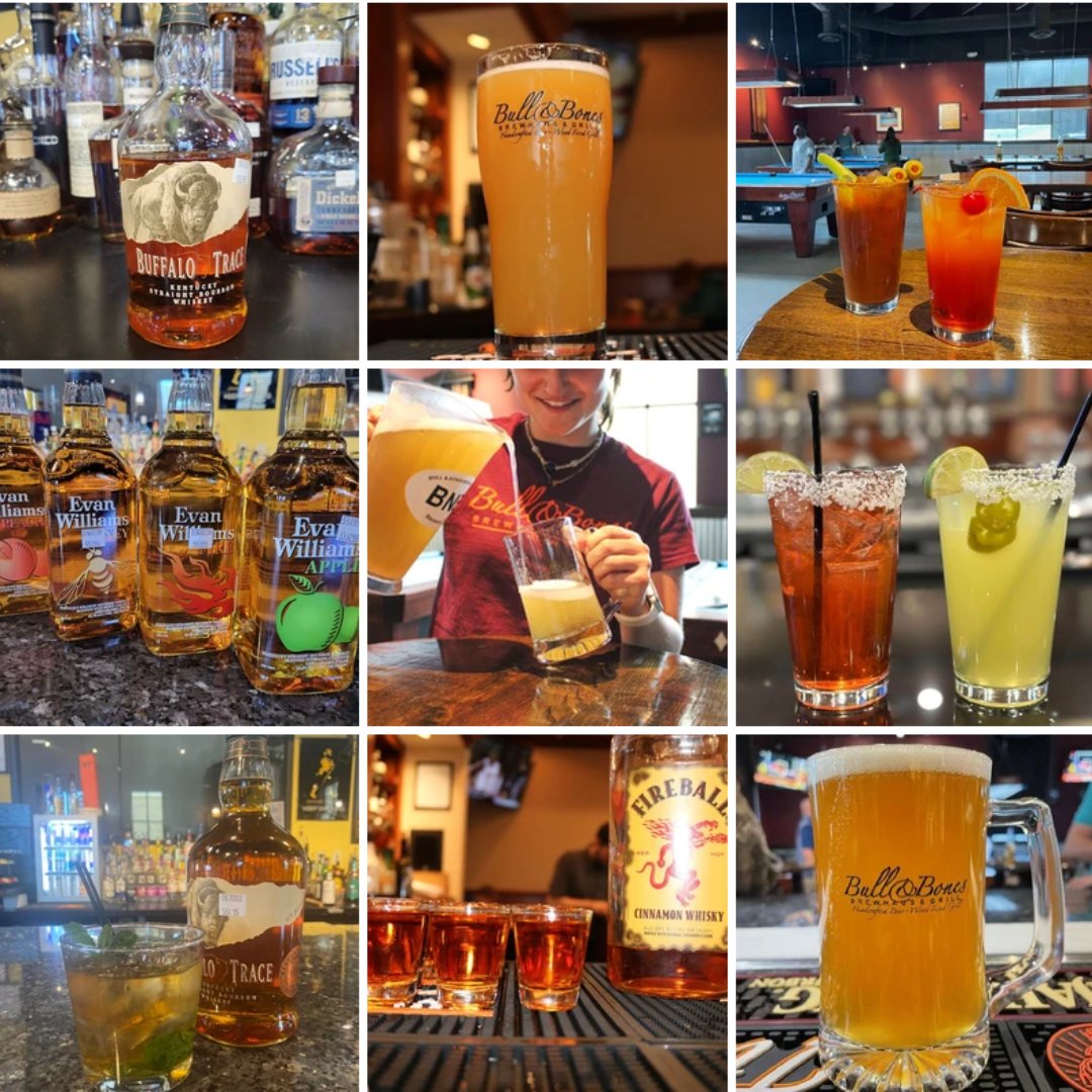 bullnbones's tweet photo. What's your go-to weekend drink? 🍹🍷🍺🍸 🥂🥃🍻 https://t.co/oDOg4cTepy