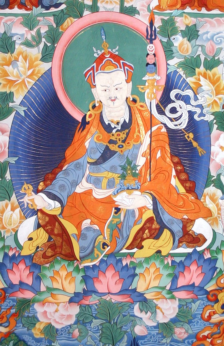 Happy Guru Rinpoche Day everybody! 

“As for the innermost advice: no matter what kind of disturbing emotion you feel, look into the emotion and it tracelessly subsides. The disturbing emotion is thus naturally freed. This is simple to practice."

Padmasambhava