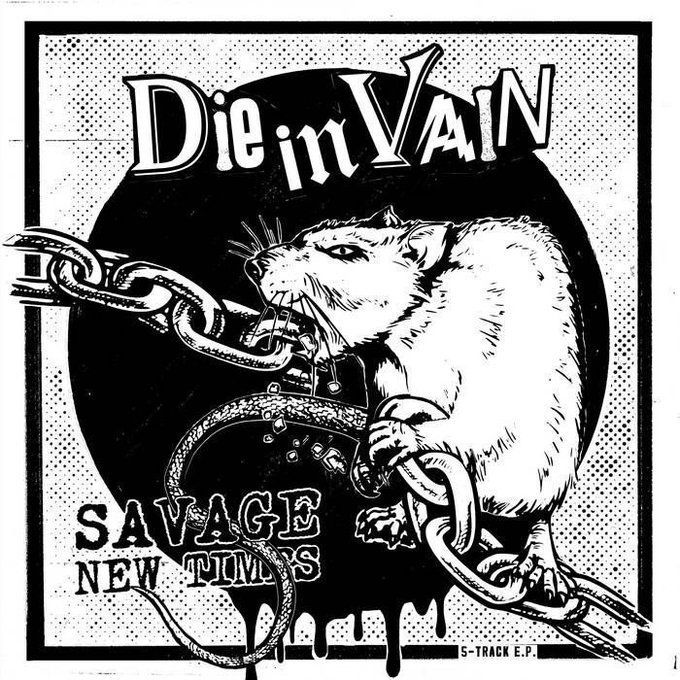 'Five impeccably stomping romps whose gleaming-gluebag guitar sound and marching-as-to-war rhythm section sets their stall precisely between Oi! and UK82' Die In Vain - Savage New Times - Straight Hedge! Punk & HC Reviewed For January buff.ly/48VDbEE @LAVIDAESUNMUS