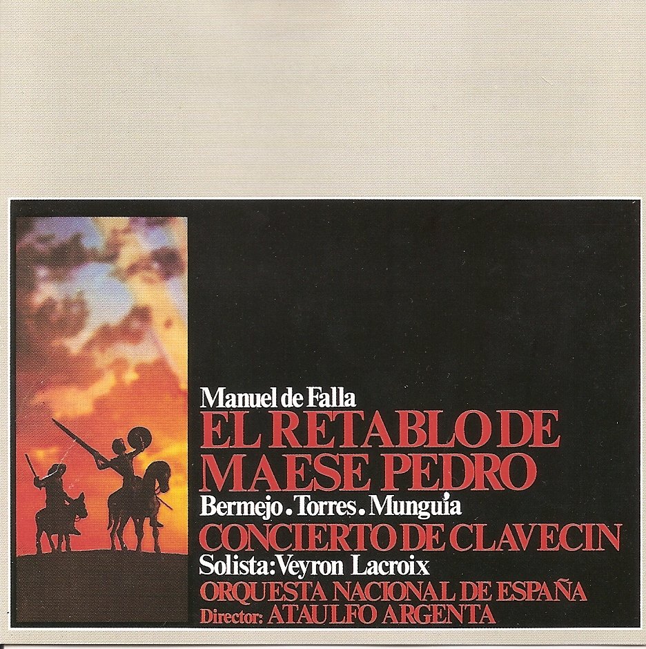 TreintaVaros's tweet photo. #366Óperas2024
5) En ésta ópera para marionetas Falla tiene una música deliciosa y fundida magistralmente con la literatura española más maravillosa. Particularmente la participación de el Trujamán me desespera 😝. Pero es una verdadera chulada en conjunto 💙 https://t.co/9DB5wUeWCX