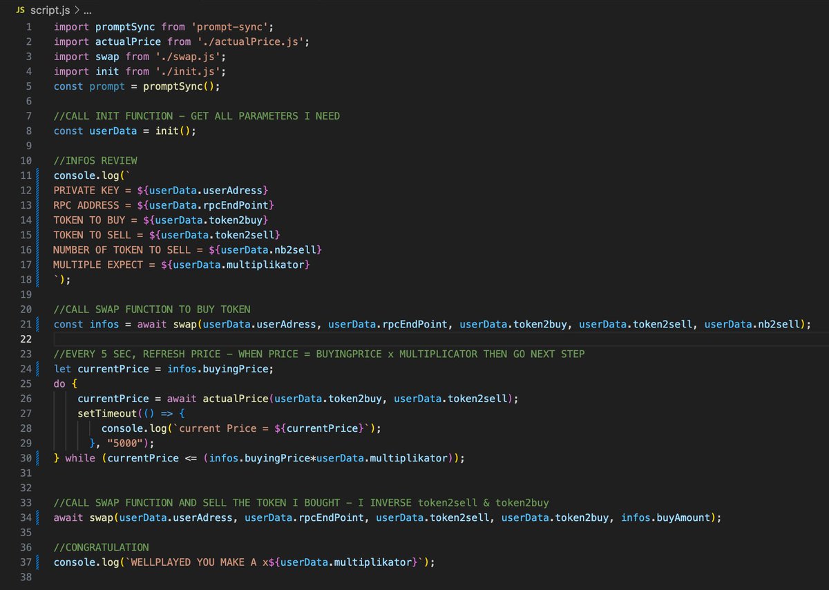 msk_crypto's tweet photo. 14/x 
Finally, the global script, which includes all functions and is based on the "initially defined architecture". https://t.co/LG2i2JJvVV