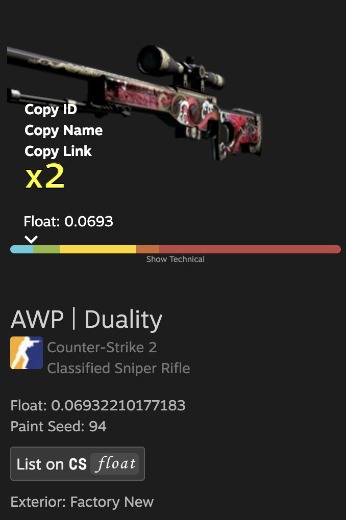 zack0ntop's tweet image. ‼️Giving away this AWP Duality FN‼️ 
Not sponsored btw, opened myself in vid. Just:
• RT and Like
• Follow
Also, Im kindly asking you to check out my videos and subscribe if you enjoy the content! I put a lot of effort into the vids and thats how Im able to do this 🫦🧑‍🦼