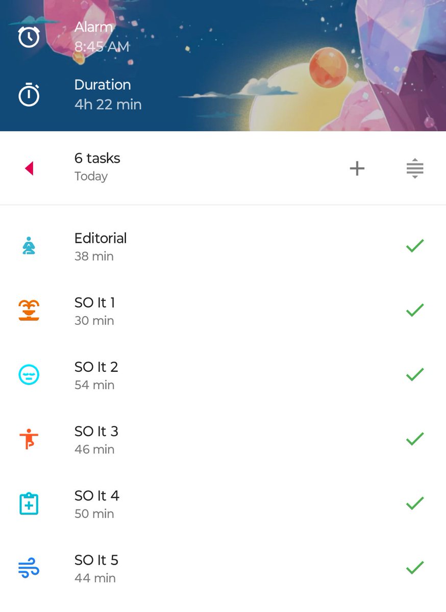 LSHUBHAM18's tweet photo. #PowerFocus☑️

Day before Yesterday -4hr 22min📖( productive session)
Yesterday's 🎯- 3hr 30min+📖 
Day before Yesterday -61min #workout  
 + #running + 
@darebees
MakeItHappen #workout,6min #book ,won 2/2 #Chess 
#productivity #meditate #selfcare #growthmindset #fitness https://t.co/cQRZaOTccz
