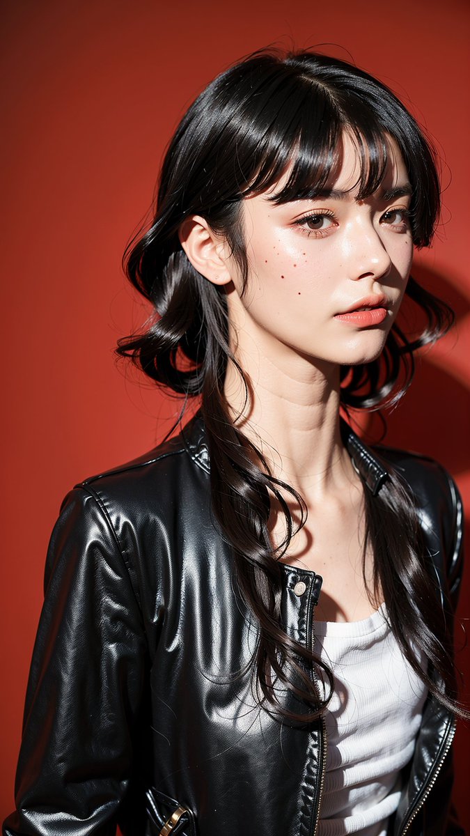 ai_therapy_X's tweet photo. 'Cool leather jacket'🖤🖤🖤

🫧 Powered by @ai_therapy_X 

📷 Exciting Campaign Alert! #AITherapy X #Zealy offer a $5000 Prize for #AI artists. 📷https://t.co/3fXVhGotDG

Join us 📷 – with your AI art!

#AIart #AIMarketplace