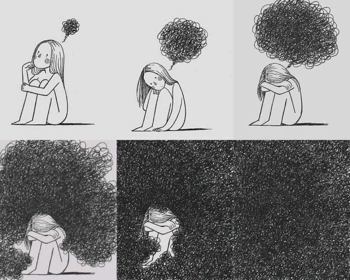 Overthinking consumes you alive