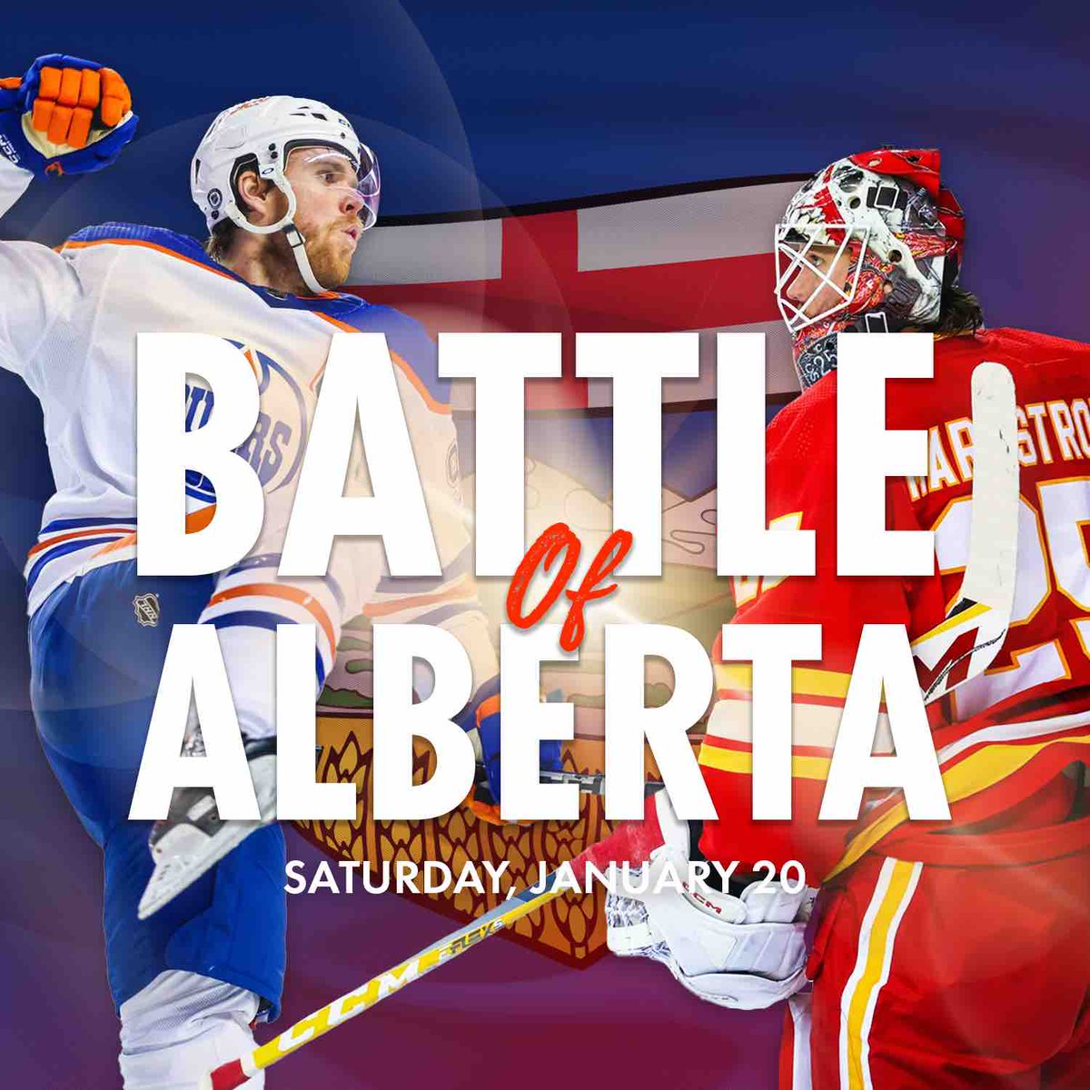 Tonight, the Oilers and Flames will face off in the battle of Alberta! 🏒 🥅 Who are you going to cheer for?
