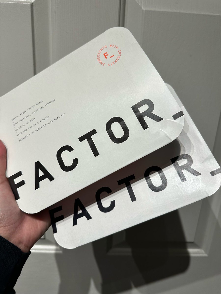 fatalkimchi's tweet photo. I never have time to cook anymore! You don’t even freeze your factor meals and they taste amazing!
If you guys were wanting to try Factor 75 meals, nows the time!
Use code: FACTORSE46736
Link: https://t.co/oFSyyHl1Ti
#factor75partner #factordiscount #factorcode #fatalkimchi https://t.co/A6fnT3bEh2