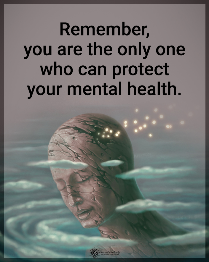 TrainingMindful's tweet photo. “Remember, you are the only one who can protect your mental health.” https://t.co/BNeFC71By1