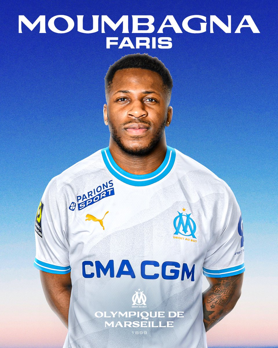 𝙁𝙖𝙧𝙞𝙨 𝙈𝙤𝙪𝙢𝙗𝙖𝙜𝙣𝙖 🇨🇲 𝙚𝙨𝙩 𝙊𝙡𝙮𝙢𝙥𝙞𝙚𝙣 ! 🔵⚪️ L’attaquant camerounais rejoint l’OM en provenance du FK Bodø/Glimt et arrivera à Marseille après la #CAN2023 qu’il dispute actuellement avec les Lions Indomptables ✍️