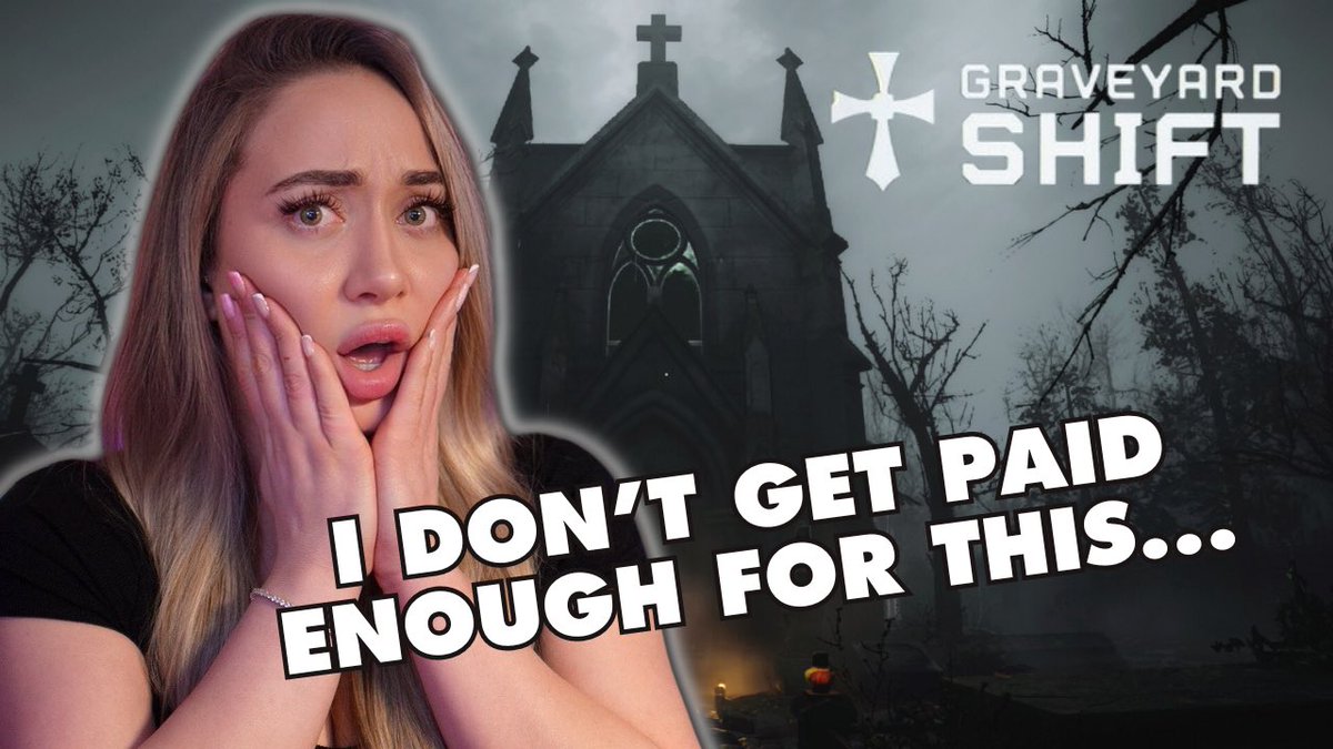 Alianimuss's tweet photo. New video out, check it out! Worked at a Graveyard at night, what could possibly go wrong. 

https://t.co/SNfPL6wyyy https://t.co/H2X5UXfCI9