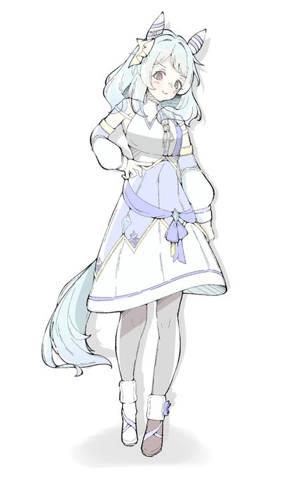 ヒシミラクル描きました! #ウマ娘