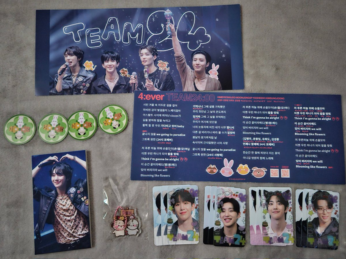 <a href="/TEAM24SUPPORTJP/">TEAM24 SUPPORT JP</a> 
リターン品をたくさん頂きました！
ありがとうございます！
すごく素敵です😍😍😍
参加できて、とても嬉しかったです✨
素晴らしい企画をありがとうございました🥰🥰🥰

#4_EVER_WITH_TEAM24 
#팀24시_다이스키