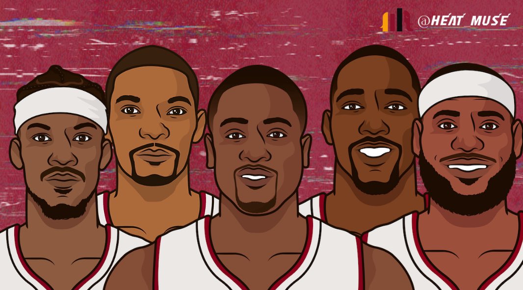 Heat_Muse's tweet photo. How many titles is this squad winning? 🏆 https://t.co/krmBopHyCj