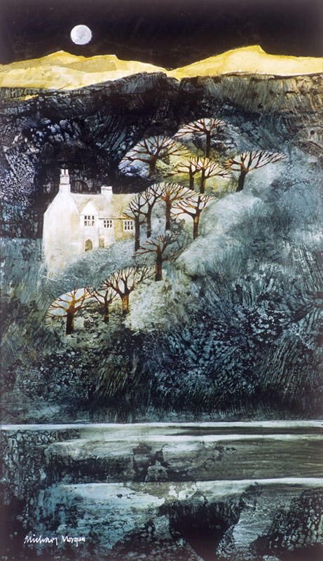 Finally today ‘Winter Moonlight Variation’ limited edition of 195 by Michael Morgan The Forest gallery have more information Thanks everyone back tomorrow with more to see Have a peaceful evening Helen😊🐝🌷DrS👨‍🍳🛒🫖👨‍🍳🙄 and woofy Max 🐶💚🙄