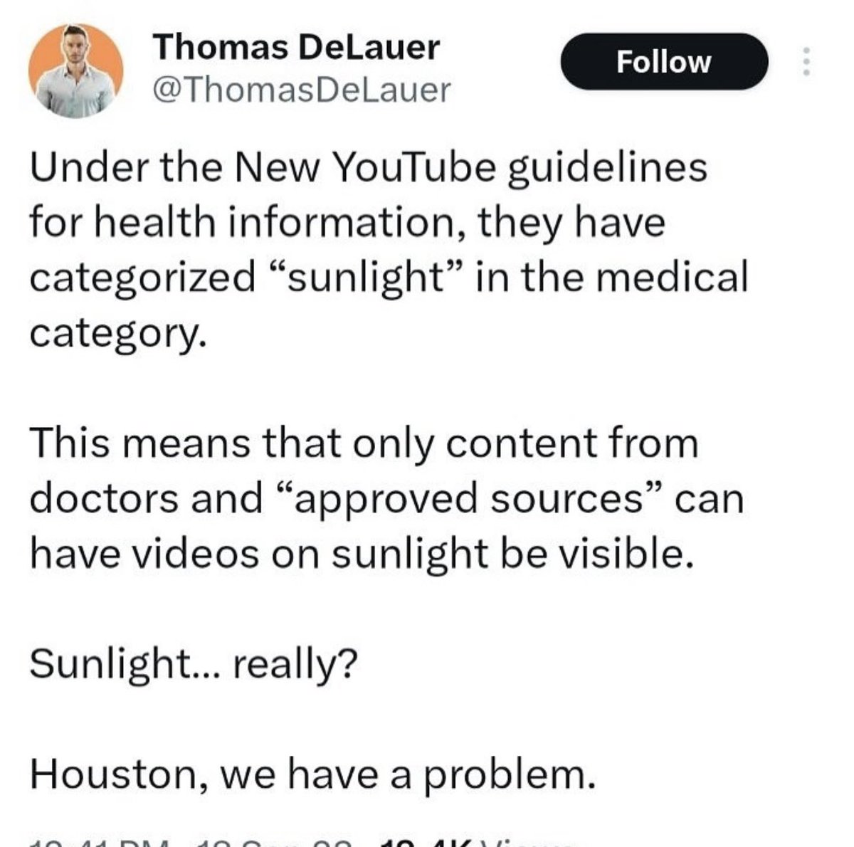 How am I supposed to talk about being Jacked and Tan? I mean honestly being tan makes up 50% of my life’s work and the battle angainst disease. - Thank you @ThomasDeLauer