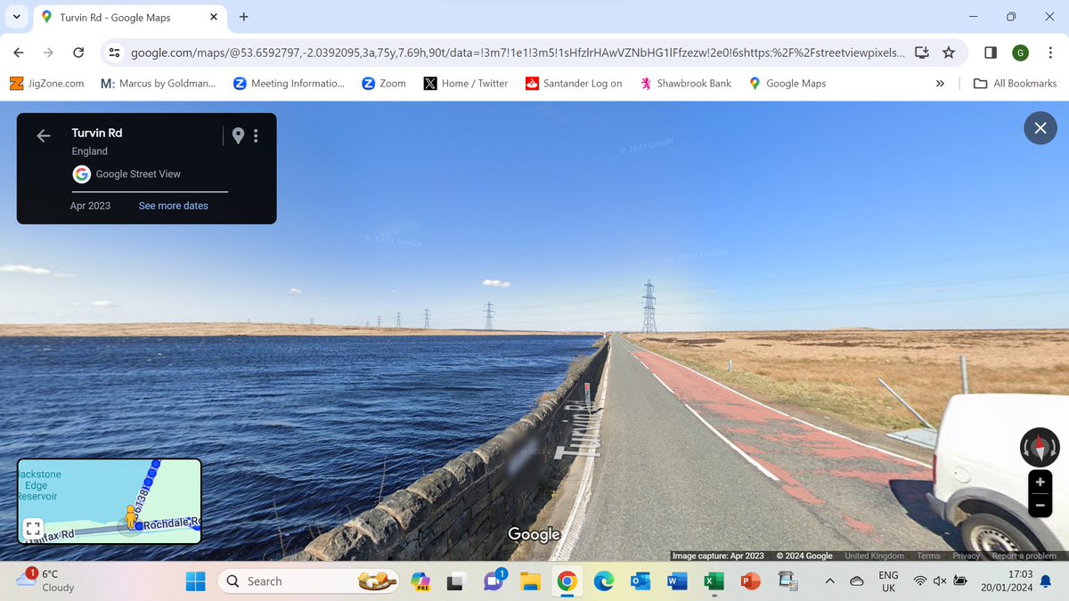 GillBracey's tweet photo. Making slow progress on virtual #JoGtoLE walk - walking every day, sometimes much further than others. Motivation isn't wonderful but I keep ploughing on🙄. Have reached SE corner of Blackstone Edge Reservoir on way to #Standedge on #PennineWay. <500 mls to go, so past half way🤩 https://t.co/cpPxZ2CdjD