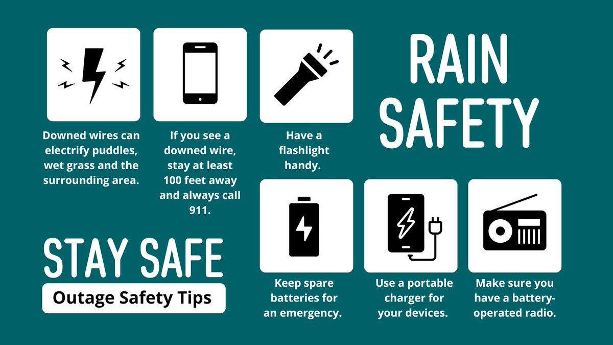 Loose debris caused by rain may result in unexpected outages. As rain continues to come down in many parts of our service area, we encourage customers to stay prepared. Keep a flashlight 🔦 handy and your cell phone 📱 fully charged. To report an outage: sce.com/outage.