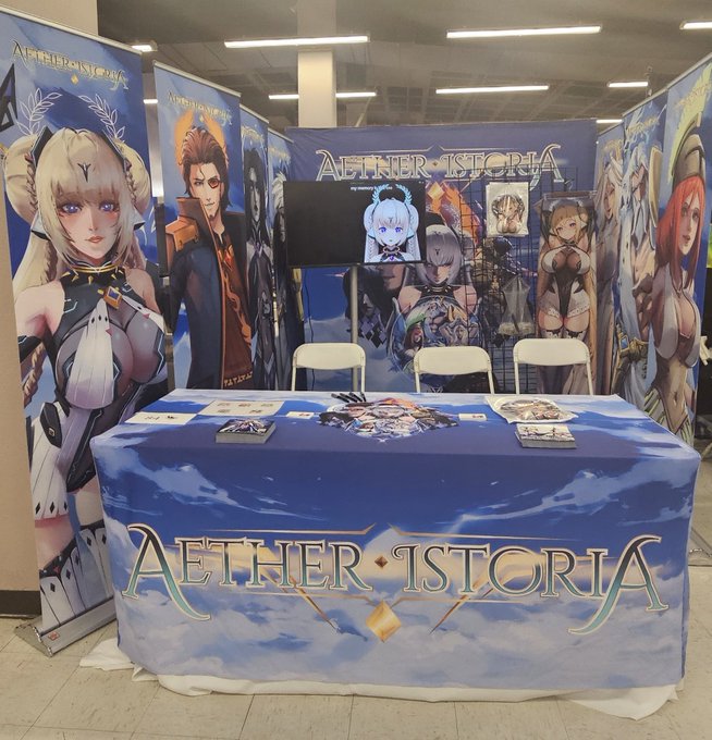 Ready for day 2 @abqcomcon! Come see me at booth 84! https://t.co/42k3dqCFX1<a href="/tag/vtuber"class="tags"><span>#vtuber</span></a>