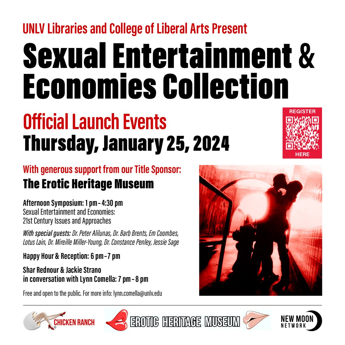 I am so happy to be part of this #UNLV initiative to preserve #sexworker #archives. Please come to our launch event if you are in Las Vegas Jan 25. And if you are thinking of preserving your archives, this is the place!! #sexworkerrights