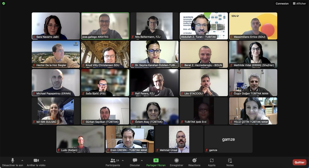 susteps_eu's tweet photo. In a significant stride towards advancing sustainable and secure energy solutions, SUSTEPS members and our Project-Officer (EU representative) convened for an online kickoff meeting on October 17, 2023, led by TÜBİTAK (The Scientific and Technological Research Council of Türkiye) https://t.co/nh8NgBpuTL