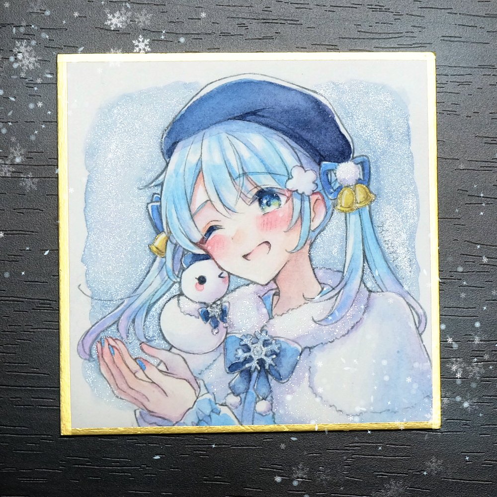 初音ミク ,ラビット・ユキネ ,雪ミク 「「ひんやりゆきだるま