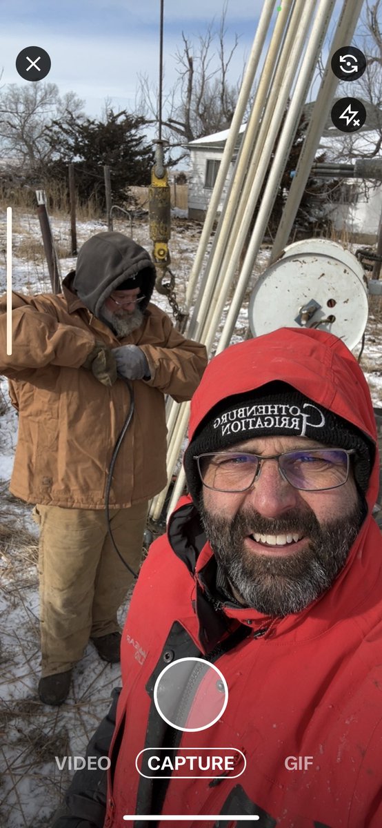 gburgwater's tweet photo. Another cold day, providing Livestock water in Nebraska. https://t.co/ClrRz7Oxcg
