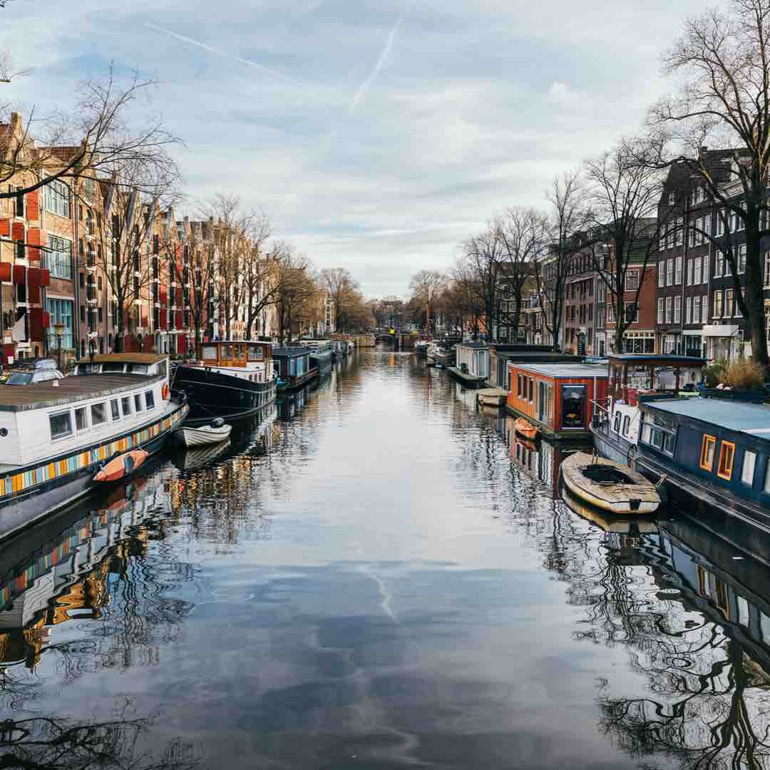 Dreamy canal views in Amsterdam to start the weekend off right. 

#kimkim #Amsterdam #travel