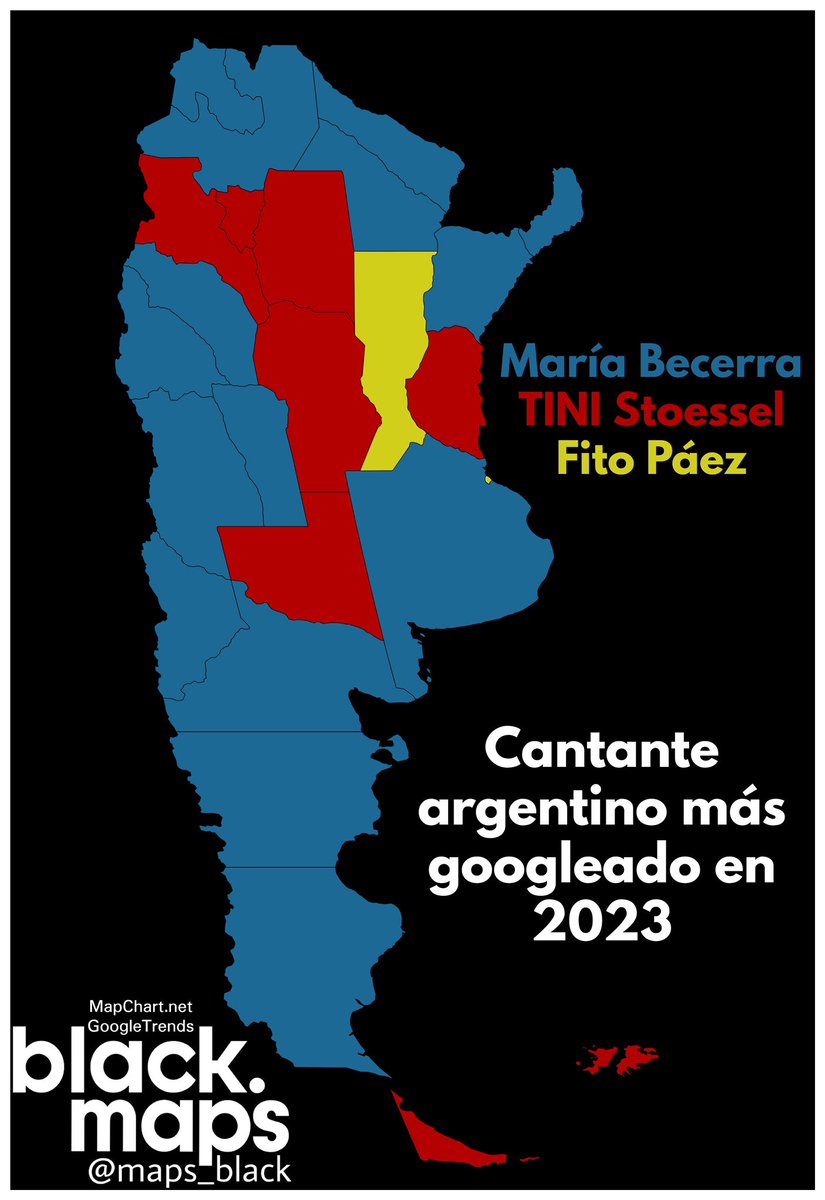 maps_black's tweet photo. Cantante argentino más googleado por provincia https://t.co/7LqtckpuV7