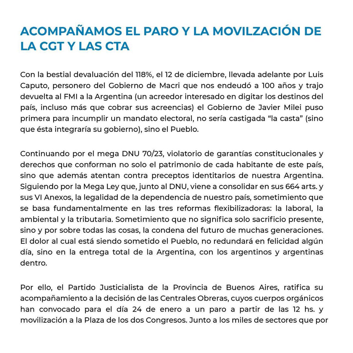 PJChivilcoy's tweet photo. Pensamos diferente, la Argentina 🇦🇷 no se vende. 

@cotyalonso https://t.co/WbL0Xp3np1