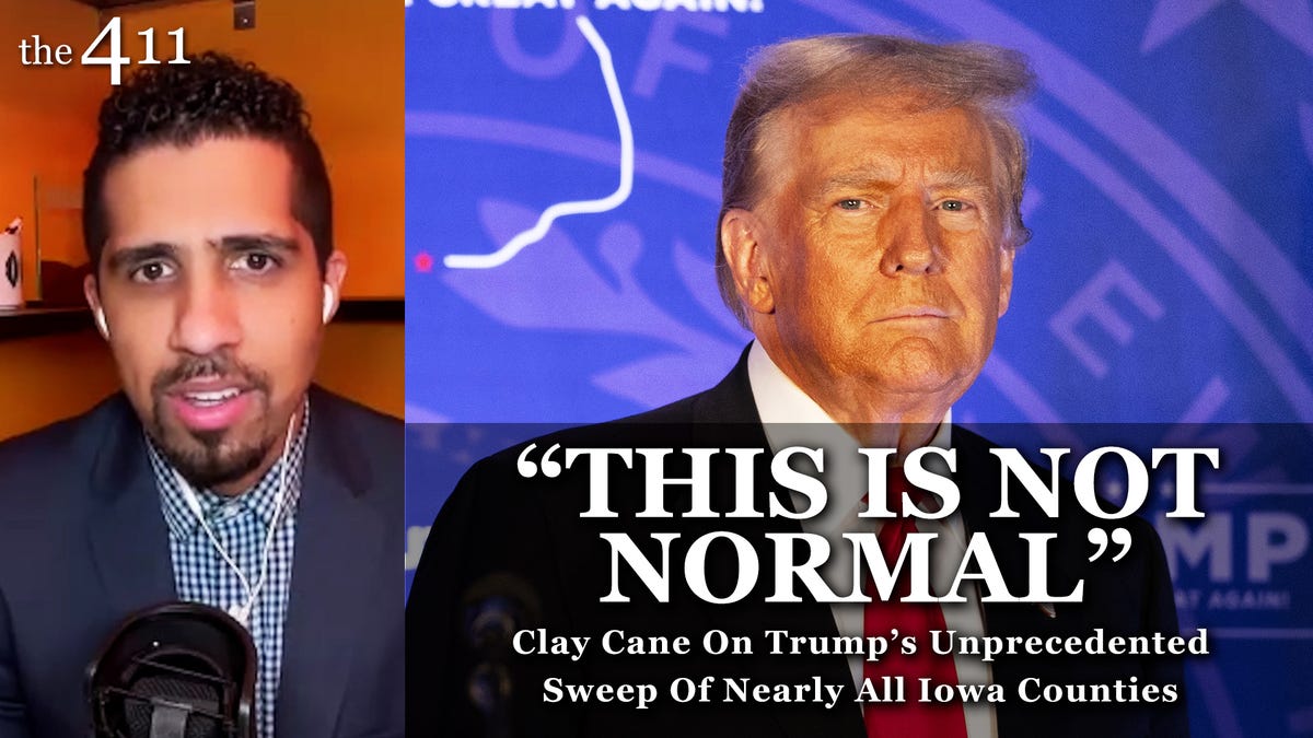 Trump's Iowa Sweep “Is Not Normal” & Vivek Ramaswamy Just Wanted The Check, Says Clay Cane | The 411 dlvr.it/T1fCfh
