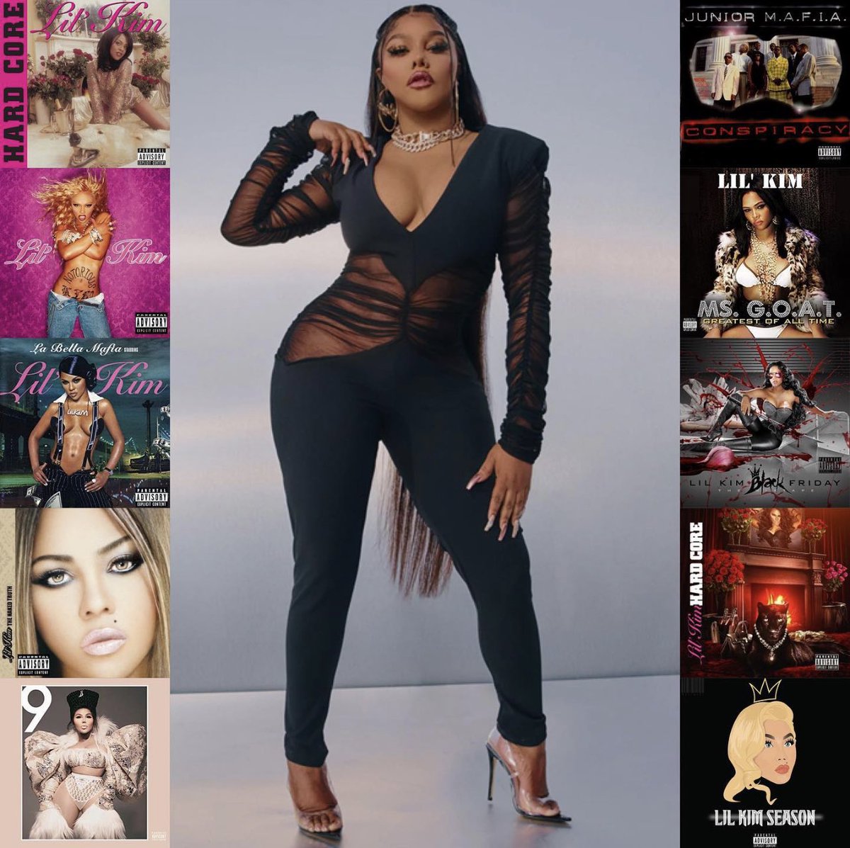 Rizzy420ogqb1's tweet photo. Favorite @LilKim  album ❓
               💿
#TheNakedTruth
  🎤🎤🎤🎤🎤

Favorite Lil' Kim Mixtape ❓
          💿
#MsGOAT 🔥

🔻🔻 Drop your favorites 🔻🔻 https://t.co/29LVVWHkVt