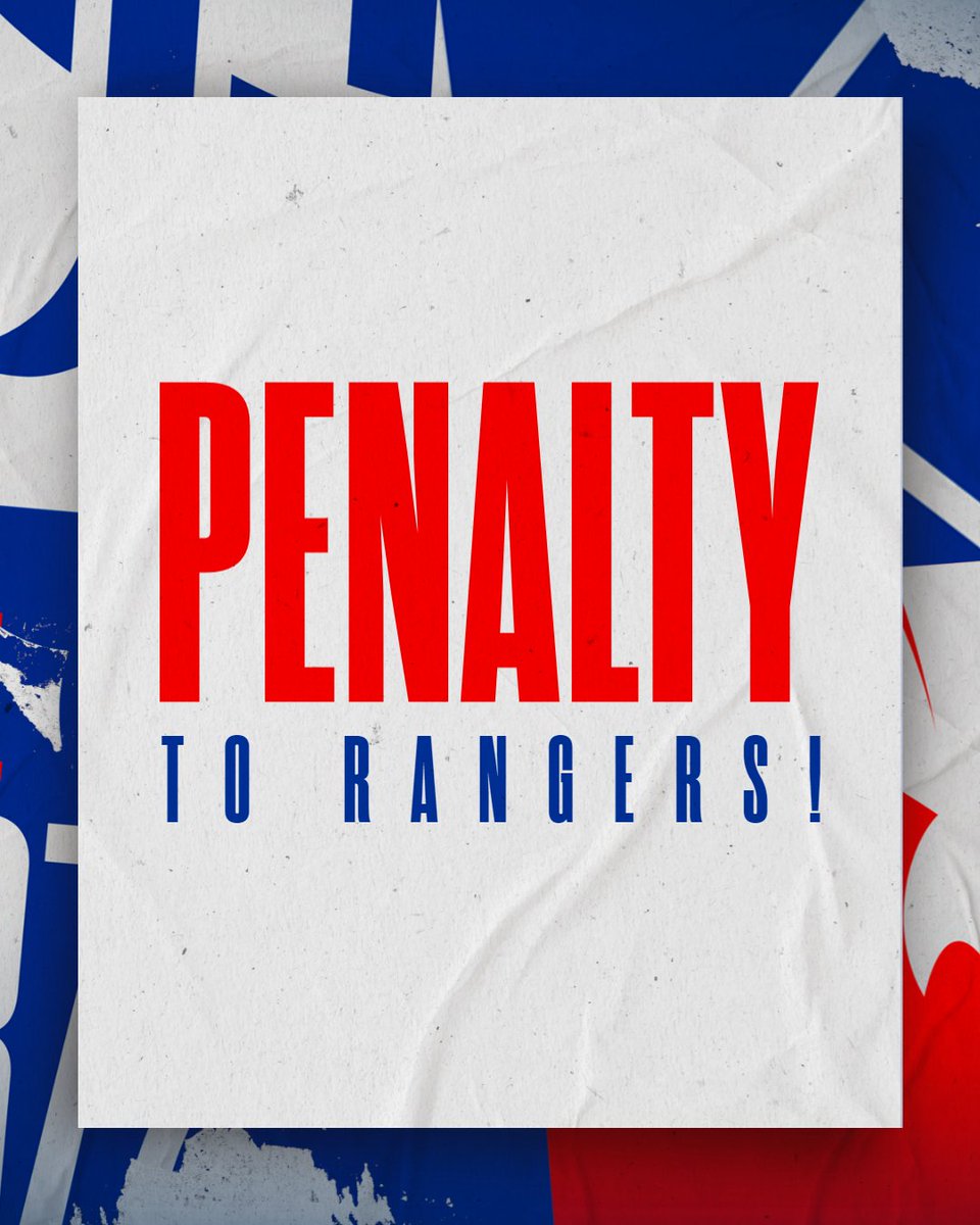 PENALTY TO RANGERS!