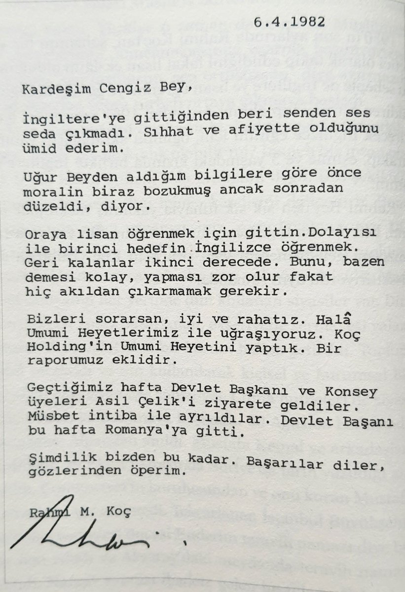 cooPilotNet's tweet photo. Patronun küçük dokunuşları, çalışanlarda büyük bağlılık oluşturur. 

Rahmi Koç’tan, Cengiz Solakoğlu’na kendisi küçük etkisi muazzam bir dokunuş.

Siz çalışanlarınıza ne tür dokunuşlar yapıyorsunuz? 

Kitap >>>  https://t.co/zMXduucng9 

#kurumsallaşma #kurumsalgelişim https://t.co/cGNEZaF8gw