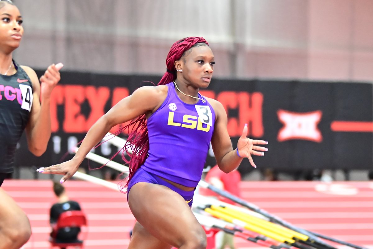 𝐖𝐨𝐦𝐞𝐧'𝐬 𝟐𝟎𝟎 𝐌𝐞𝐭𝐞𝐫 𝐁 𝐒𝐞𝐜𝐭𝐢𝐨𝐧

<a href="/AniyahBigam/">Aniyah Bigam</a> takes 🥈 overall in the 200 meter B section with a time of 24.13@!

#GeauxTigers | 📊 lsul.su/CorkyClassicLR…