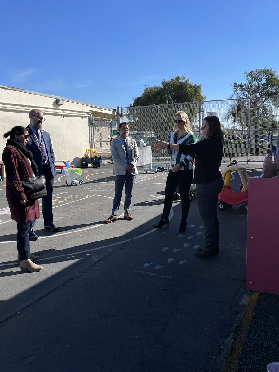 michellespence's tweet photo. We had a beautiful visit to Alcott’s infant program on Thursday.   SDUSD serves about 270 infants through classroom and home visiting services.  We were also served fresh picked tomatoes by the cutest little gardener.  @sdschools https://t.co/aFJWPIs7ZH