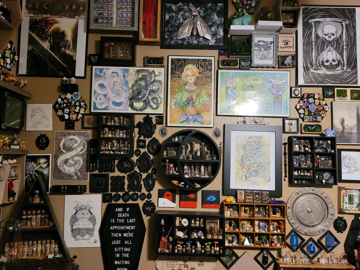 You think I'm running out of room from my art and others?