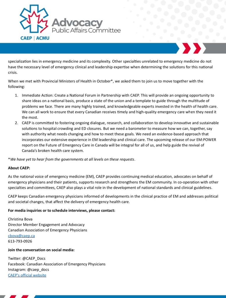 raghu_venugopal's tweet photo. Primary care is not the sole or even a major cause of ER overcrowding. Solving one doesn't solve the other. Patients define emergencies (not nurses, MDs or policymakers). A sore throat can sometimes even be life-threatening. I strongly support the @CAEP_Docs statement below. https://t.co/7TiH6MLJHf