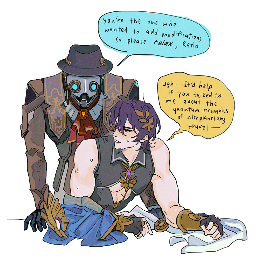 bunnyclvb's tweet image. um share some fic recs 🙈