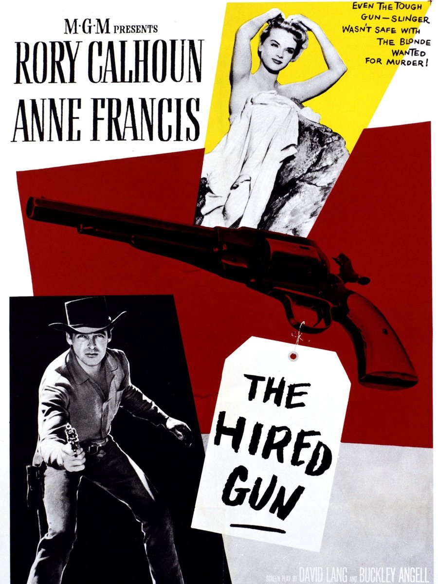 #NowWatching THE HIRED GUN (1957) #SaturdayMatinee #Westerns