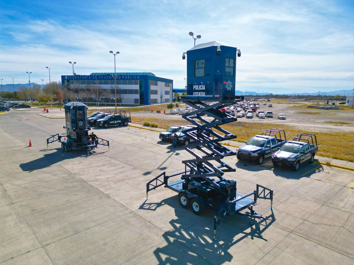 IBNINDUSTRIAS's tweet photo. Creamos una torre de seguridad con tecnología de vanguardia para monitorear cualquier área remota o eventos masivos, con comunicación integrada al C5 que incluye reconocimiento facial y lector de placas con cámaras con capacidad de 10 km de distancia.

#IBN https://t.co/9XrfGE0JX1