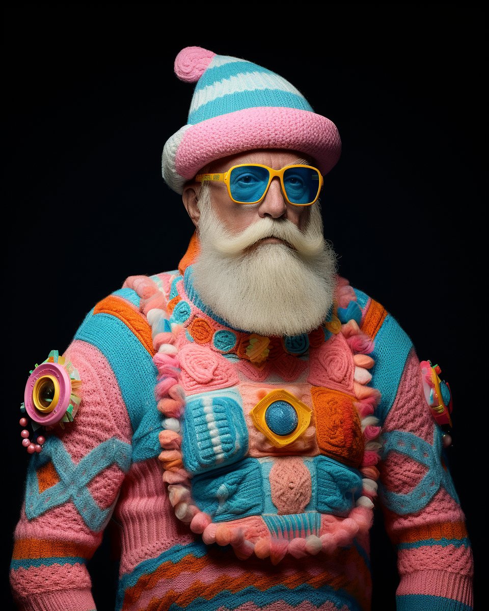 arvizu_art's tweet photo. Knitted People...🧶
#AIart #AIArtistCommunity #AIArtGallery https://t.co/3EWR3NK9xH