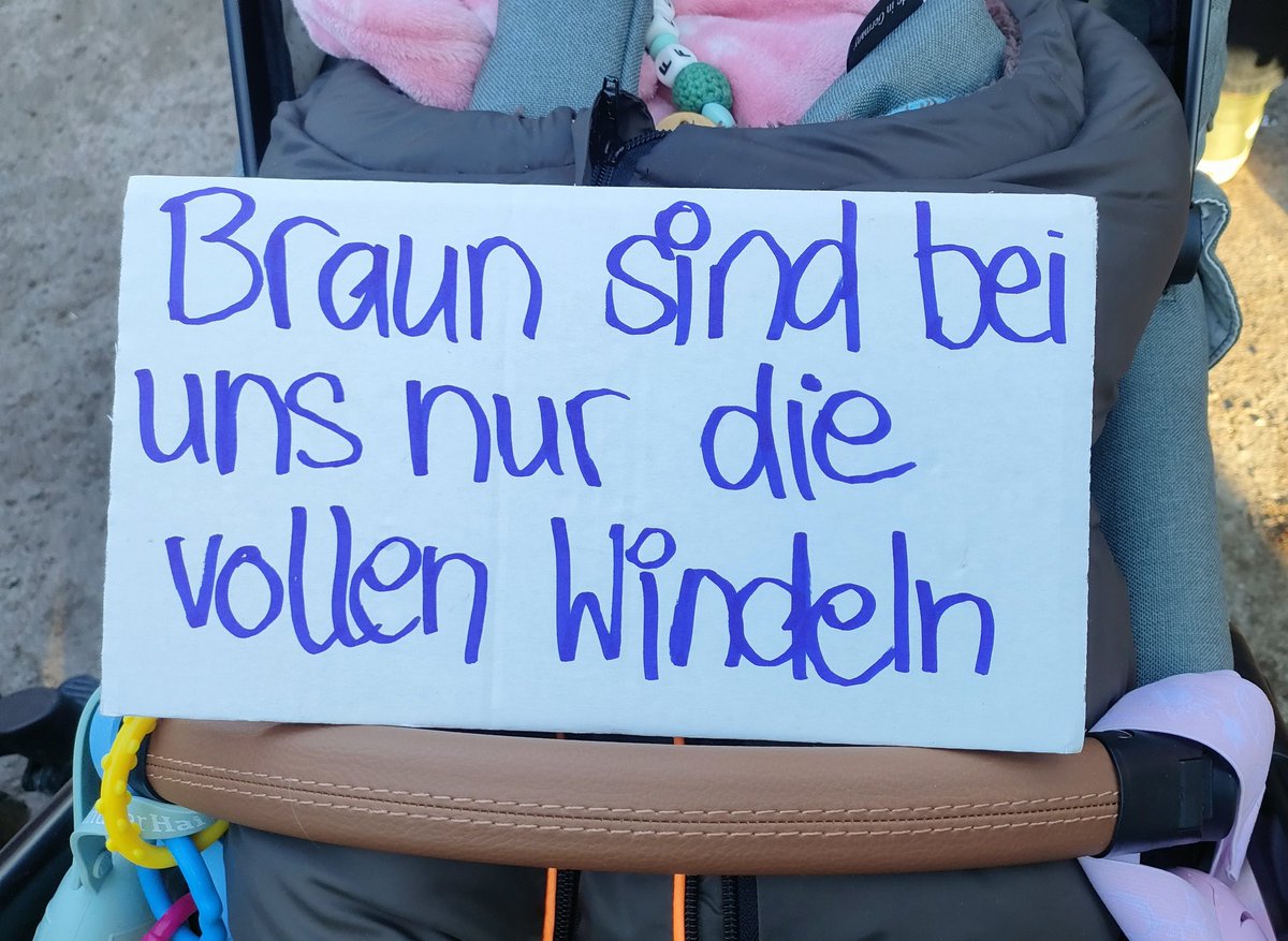 om_aniac's tweet photo. Ob die #noAfD heute in #Stuttgart auch die Windeln voll hat? #S2001 https://t.co/dfDkMSy42W